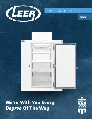 Reach In Storage Cooler S40 Cutsheet 0424 optimized