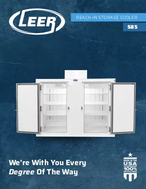 Reach In Storage Cooler S85 Cutsheet 0424 optimized