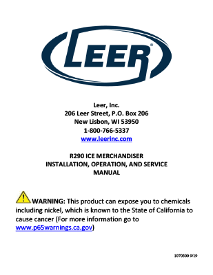 R290 Ice Merchandiser Manual 1 optimized