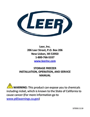 Reach In Storage Freezer Manual 1 optimized